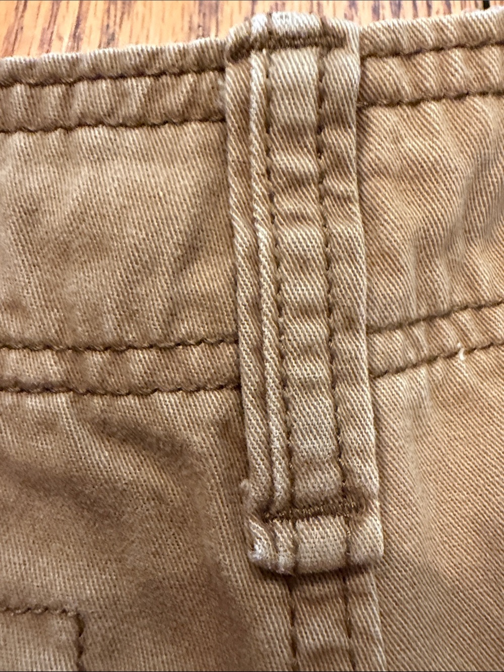 OLD NAVY COTTON DEEP TAN CARGO SHORTS- MEN'S SIZE 29 - Picture 6 of 11